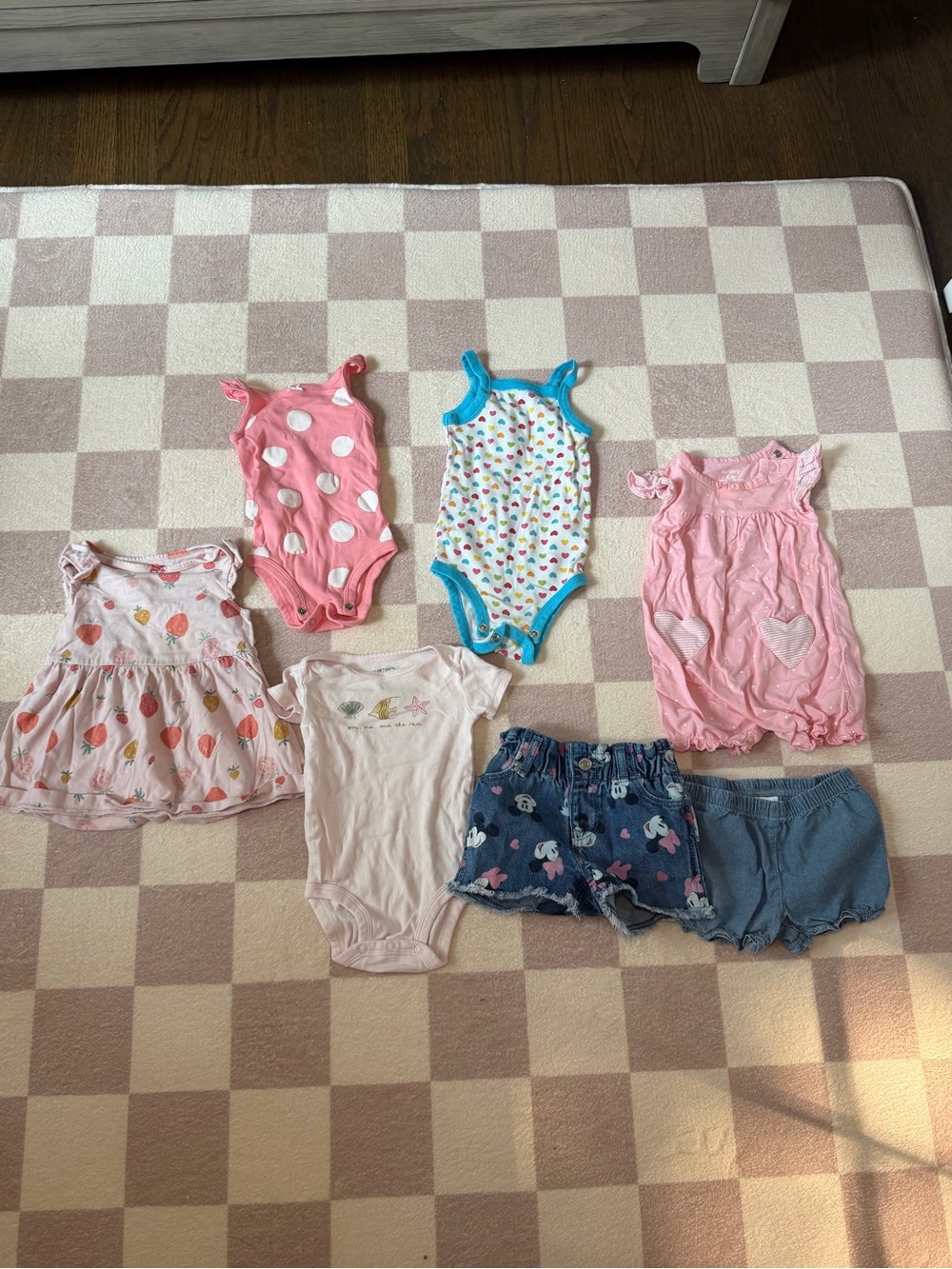 6M Girls Summer Clothing Bundle – 7 Pieces